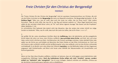 Desktop Screenshot of freie-christen.com